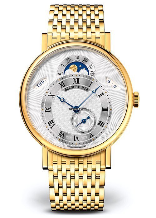 Breguet Classique Mens watch Unisex Automatic Yellow gold 7337BA 1E AV0