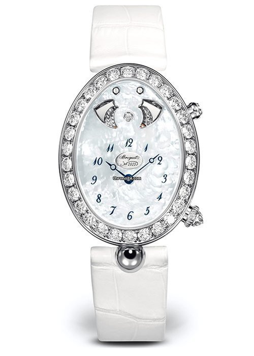 Breguet Reine de Naples Womens watch Automatic White gold 8978BB 58 974 D00D