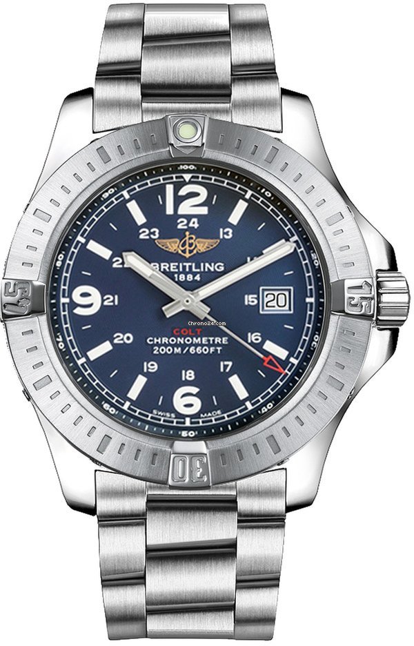 Breitling Colt Quartz Mens watch Unisex Quartz Steel A7438811.C907.173A