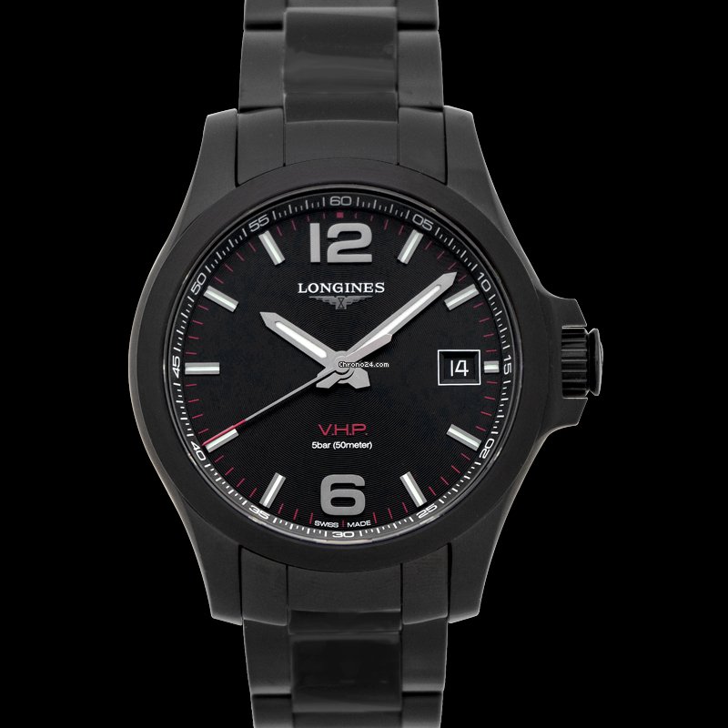 Longines Conquest Mens watch Unisex Quartz Steel L37162566