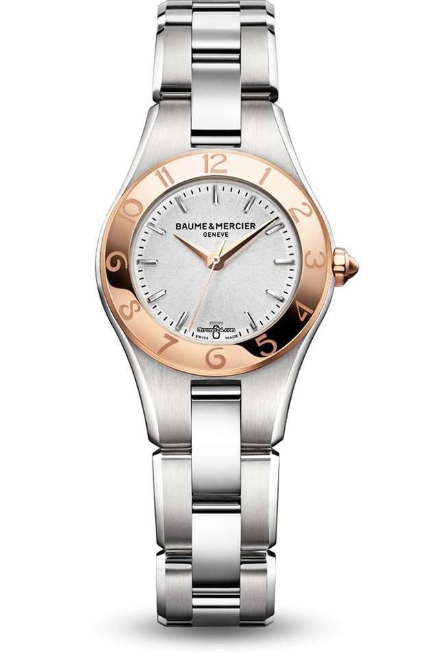 Baume & Mercier Linea Quartz Gold Steel MOA10014 M0A10014