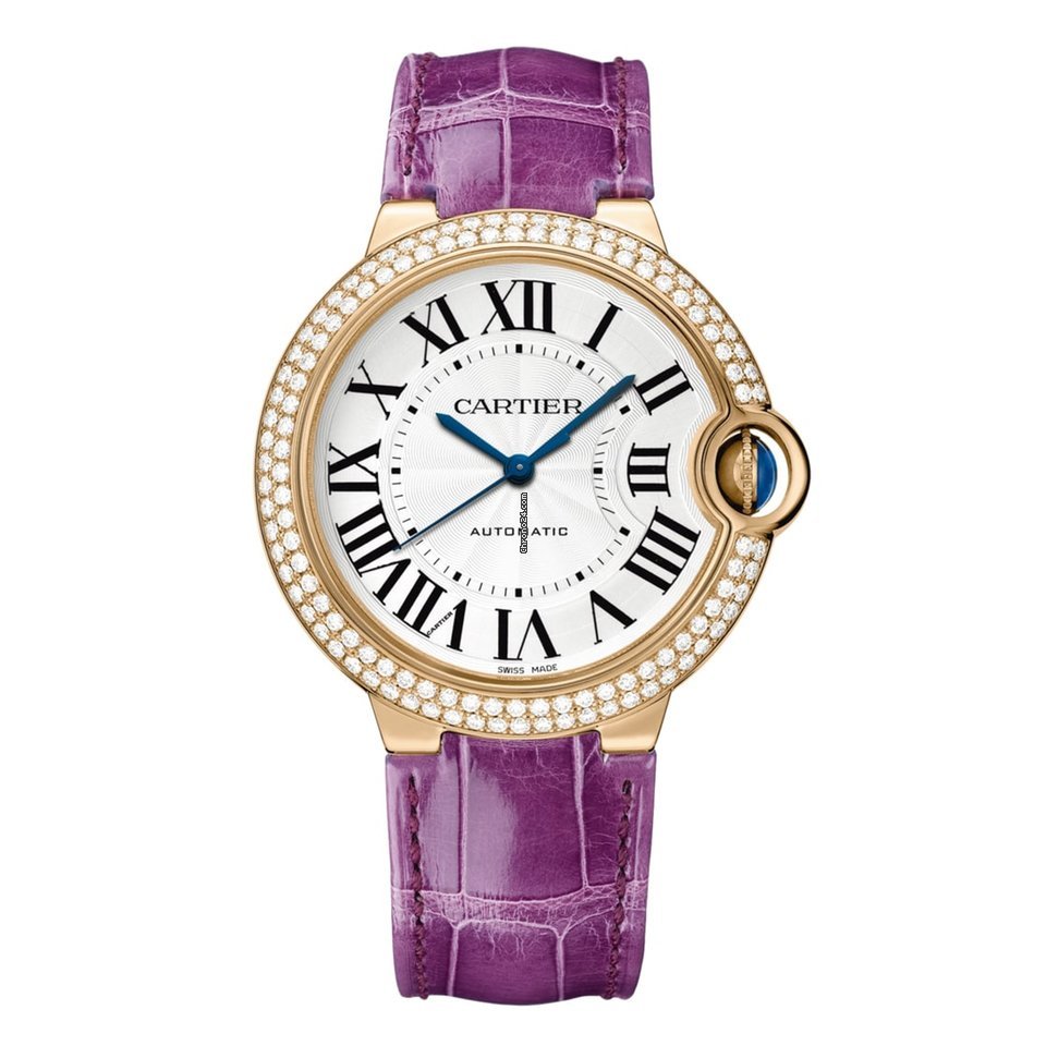Cartier Ballon Bleu 36mm Womens watch Automatic Rose gold WJBB0009