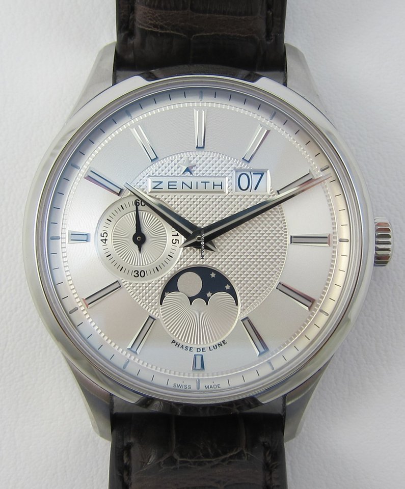 Zenith Captain Moonphase Mens watch Unisex Automatic Steel 03.2140.691 02.C498