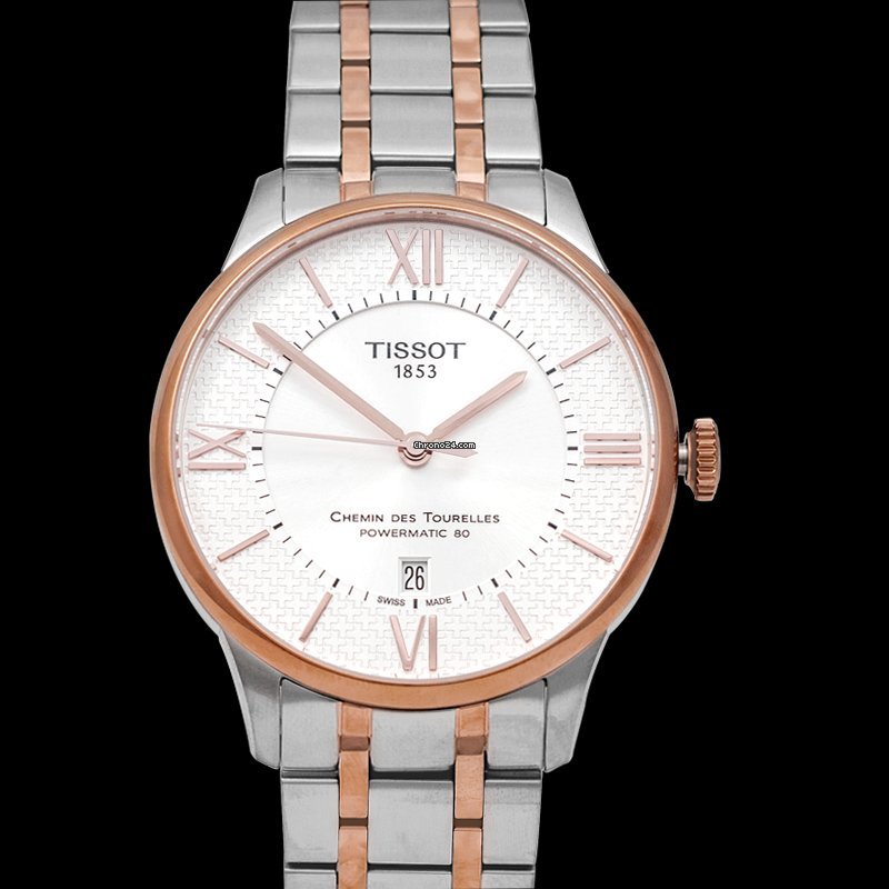 Tissot Chemin de Tourelles Mens watch Unisex Automatic Steel T099.407.22.038.01