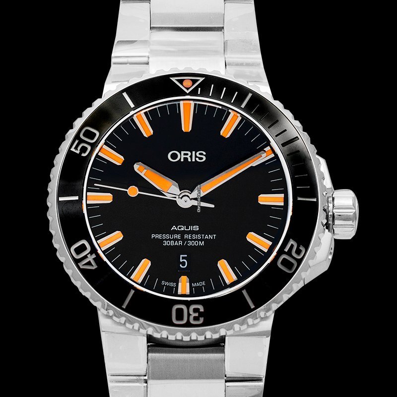 Oris Aquis Date Mens watch Unisex Automatic Steel 01 733 7730 4159-07 8 24 05PEB
