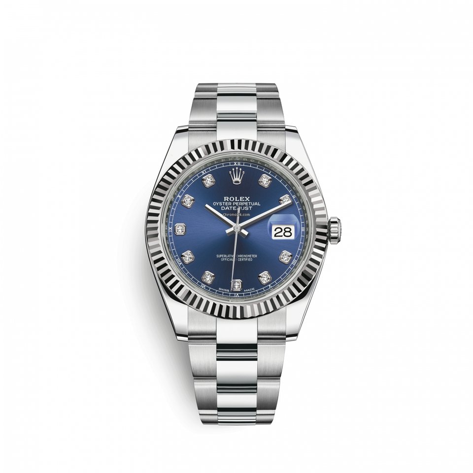 Rolex Datejust 41 Mens watch Unisex Gold Steel Automatic 1263340015