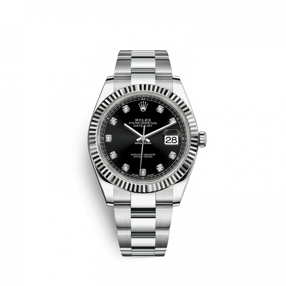 Rolex Datejust 41 Mens watch Unisex Gold Steel Automatic 1263340011