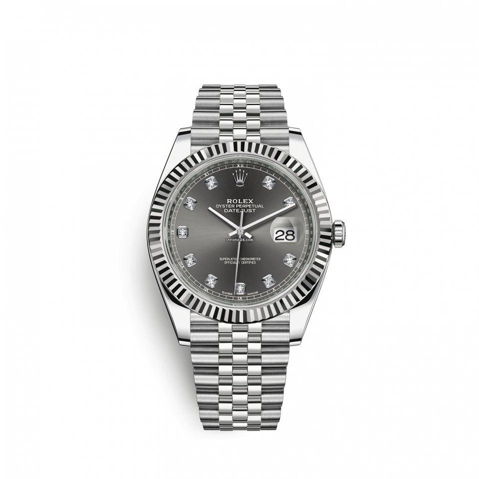Rolex Datejust 41 Mens watch Unisex Gold Steel Automatic 1263340006