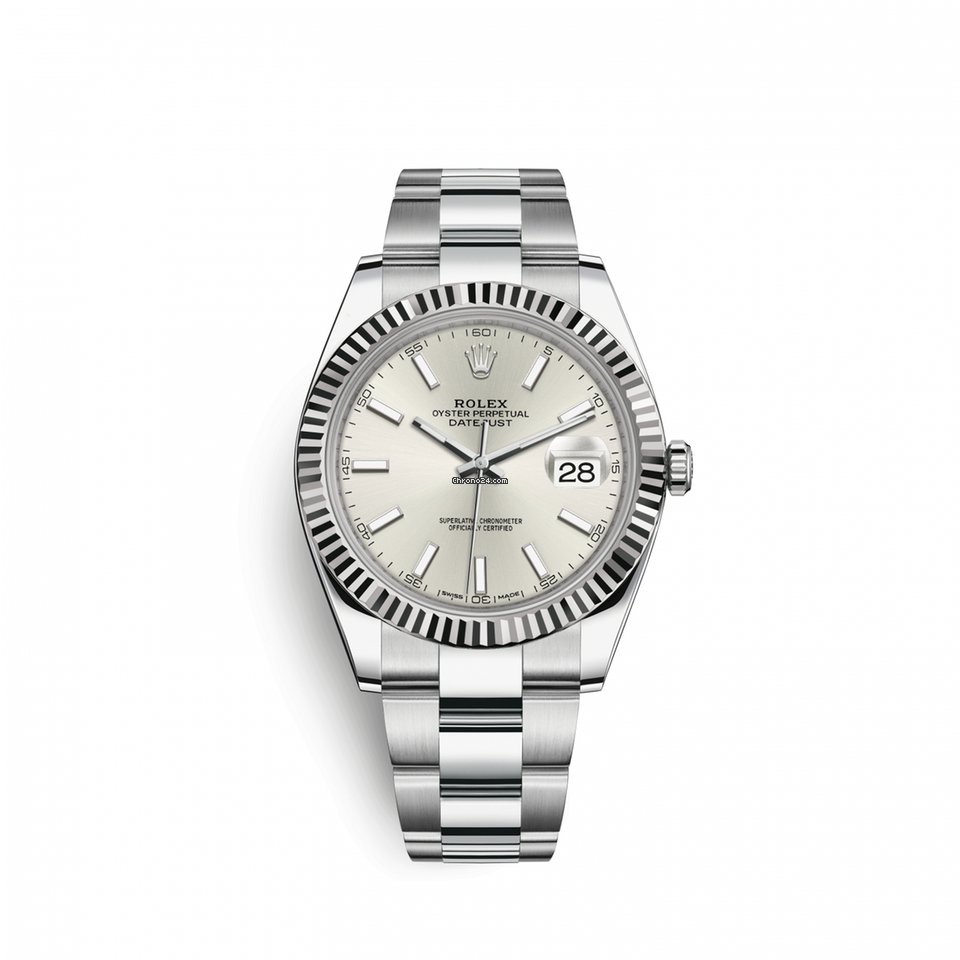 Rolex Datejust 41 Mens watch Unisex Gold Steel Automatic 1263340003