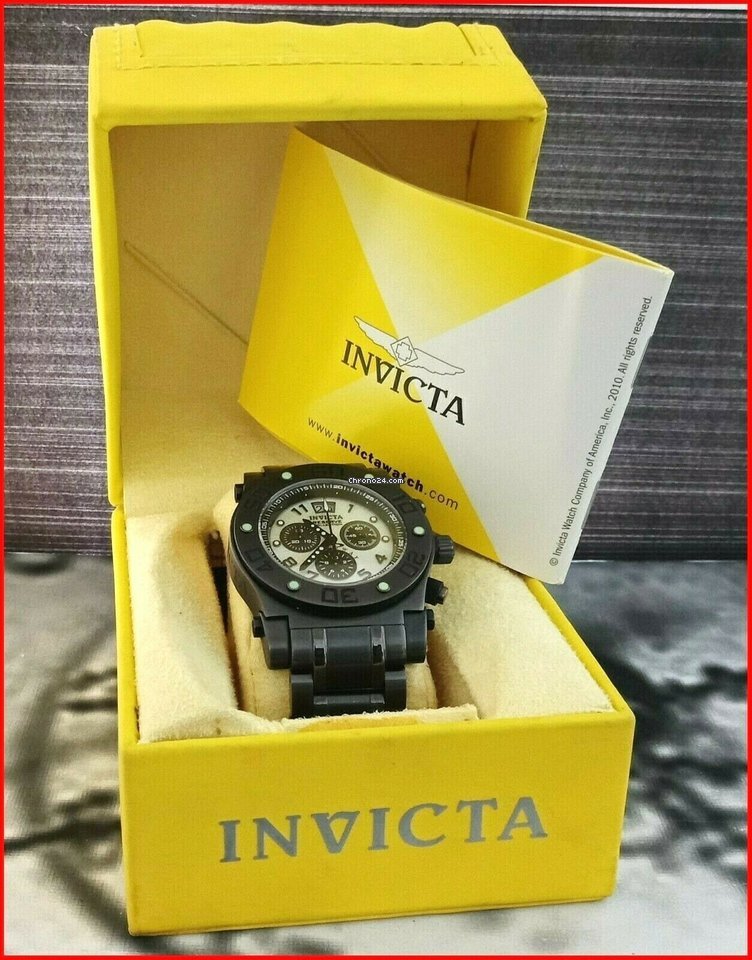Invicta Mens watch Unisex Quartz Steel 4368