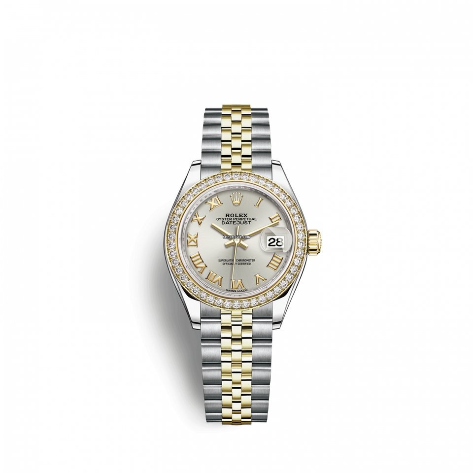 Rolex Lady-Datejust Womens watch Gold Steel Automatic 279383RBR0005