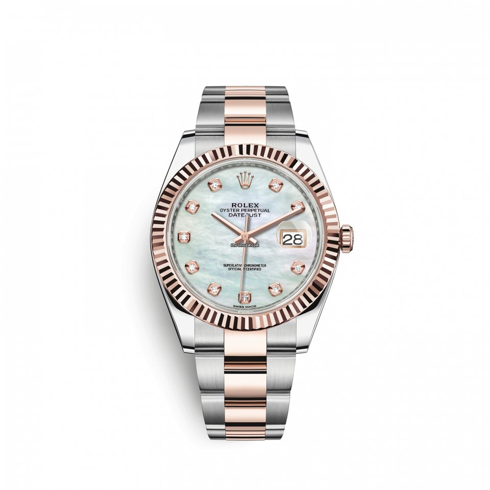 Rolex Datejust 41 Mens watch Unisex Gold Steel Automatic 1263310013