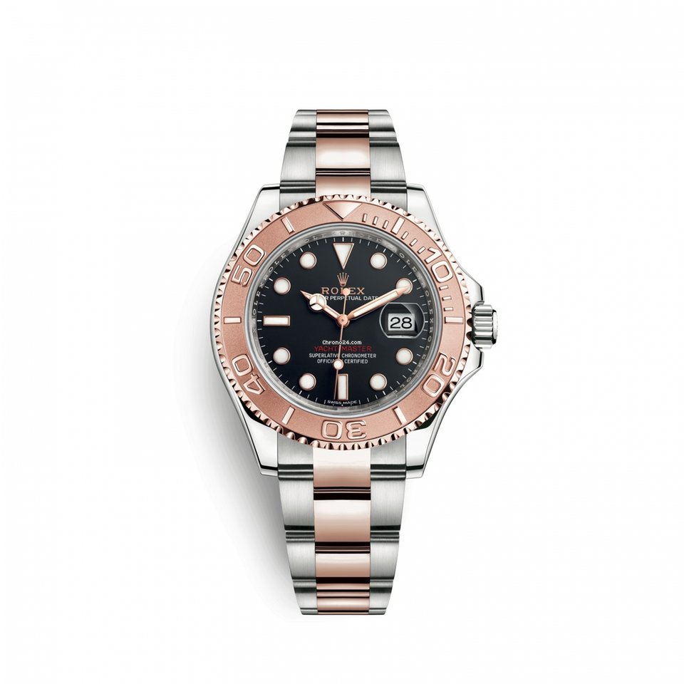 Rolex Yacht-Master 40 Mens watch Unisex Gold Steel Automatic 1166210002