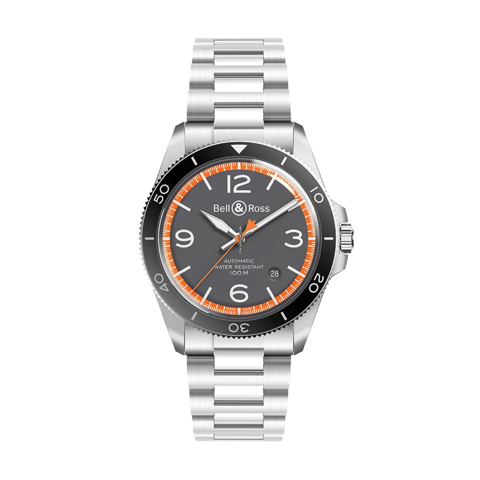 Bell & Ross BR V2 Mens watch Unisex Automatic Steel BRV292ORAST SST
