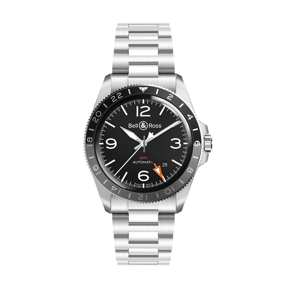 Bell & Ross BR V2 Mens watch Unisex Automatic Steel BRV293BLST SST