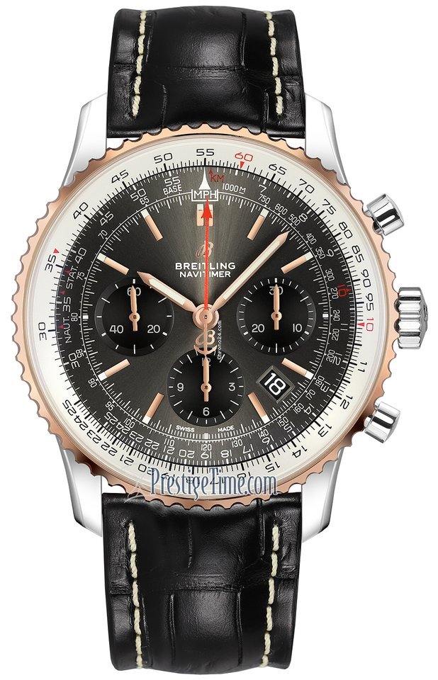 Breitling Navitimer 1 B01 Chronograph 43 Mens watch Unisex Automatic Steel ub0121211f1p2
