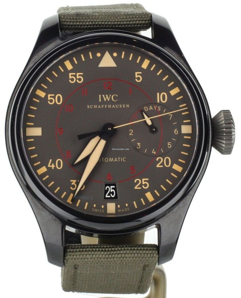 IWC Big Pilot Top Gun Miramar Mens watch Unisex Automatic Ceramic IW5019-02