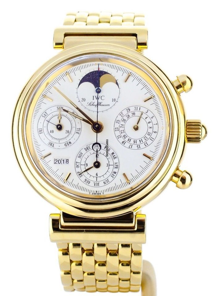 IWC Da Vinci Perpetual Calendar Mens watch Unisex Automatic Yellow gold IW9252-01