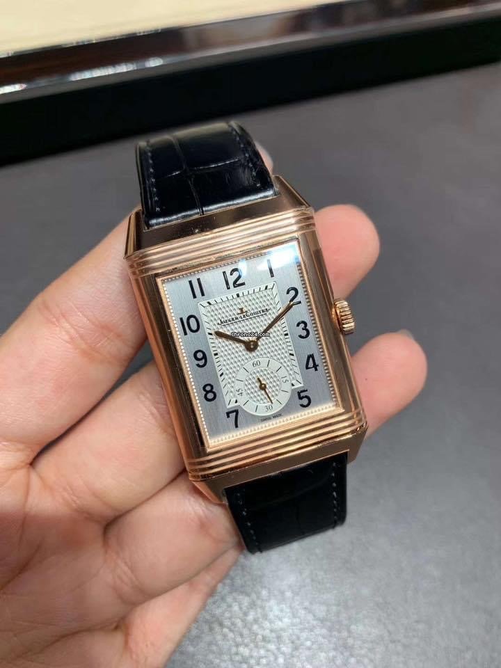 Jaeger-LeCoultre Reverso Duoface Mens watch Unisex Manual winding Rose gold Q3842520