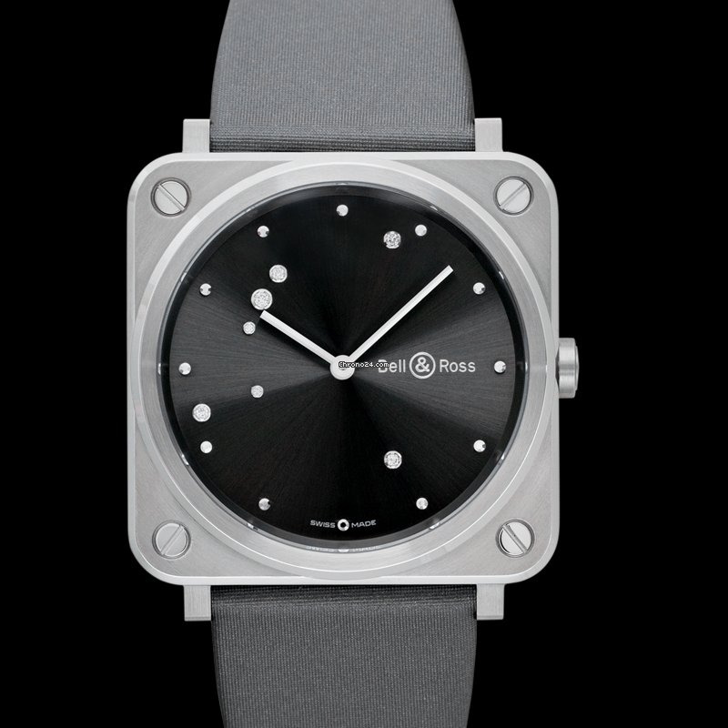 Bell & Ross BR S Mens watch Unisex Quartz Steel BRS-ERU-ST SCA