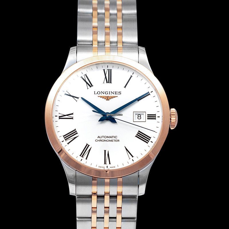Longines Record Mens watch Unisex Automatic Steel L28215117