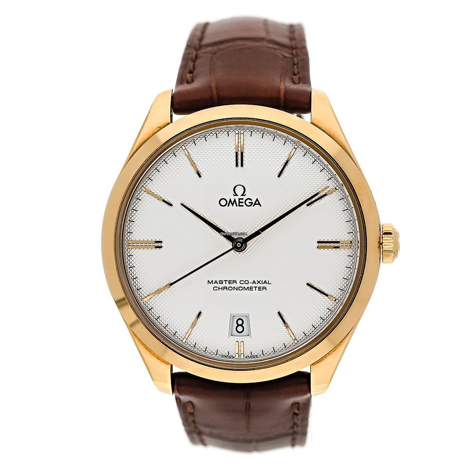 Omega De Ville Tresor Mens watch Unisex Manual winding Yellow gold 432.53.40.21.02.001