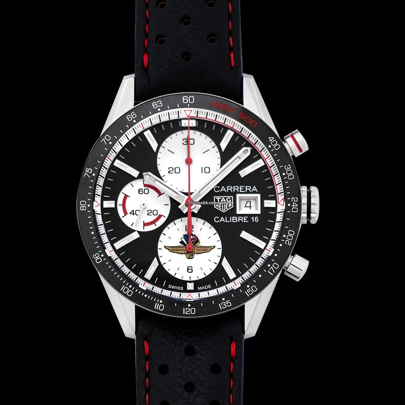 TAG Heuer Carrera Calibre 16 Mens watch Unisex Automatic Steel CV201AS.FC6429