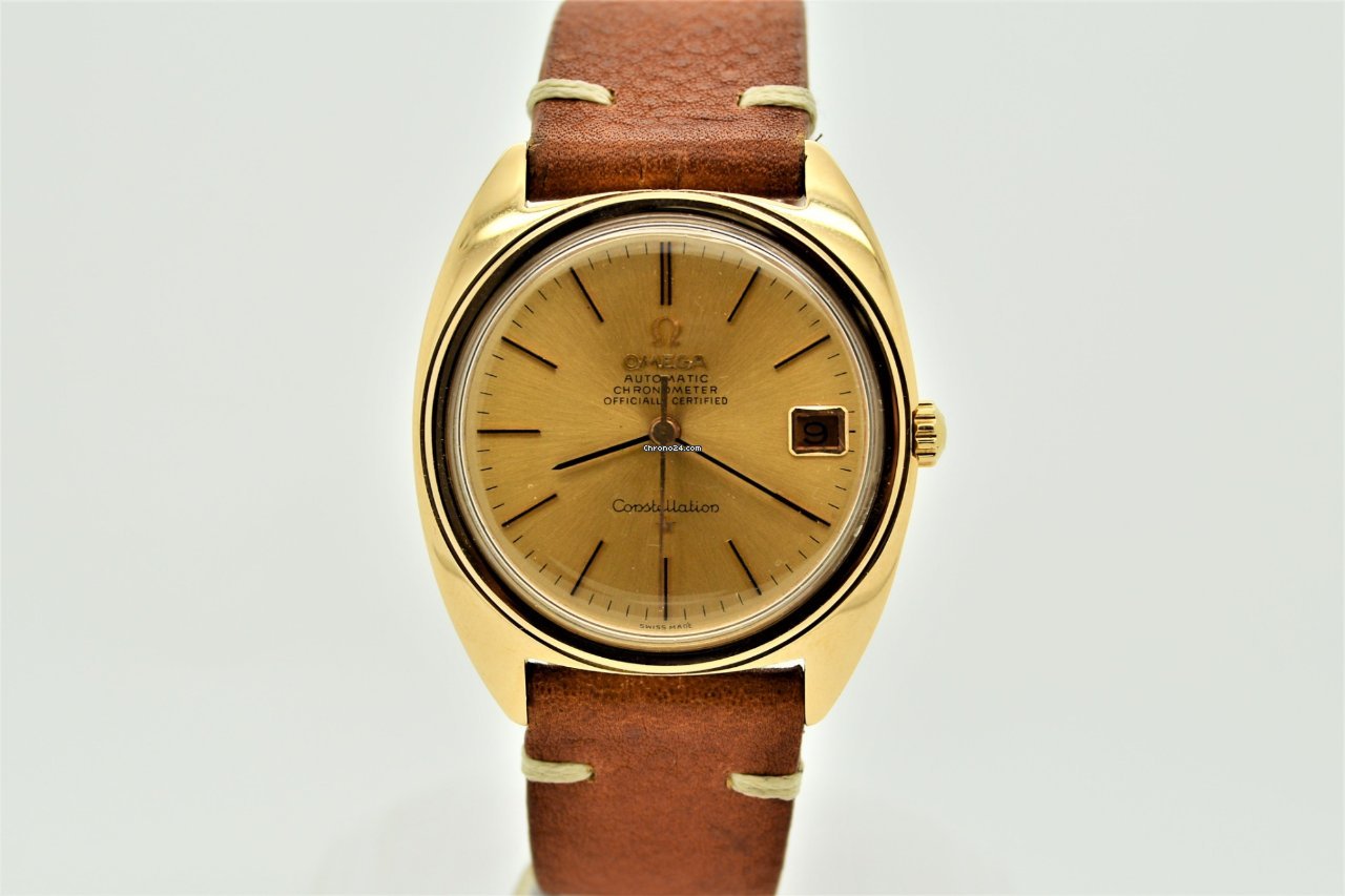 Omega Constellation Mens watch Unisex Automatic Rose gold 168.009 168017