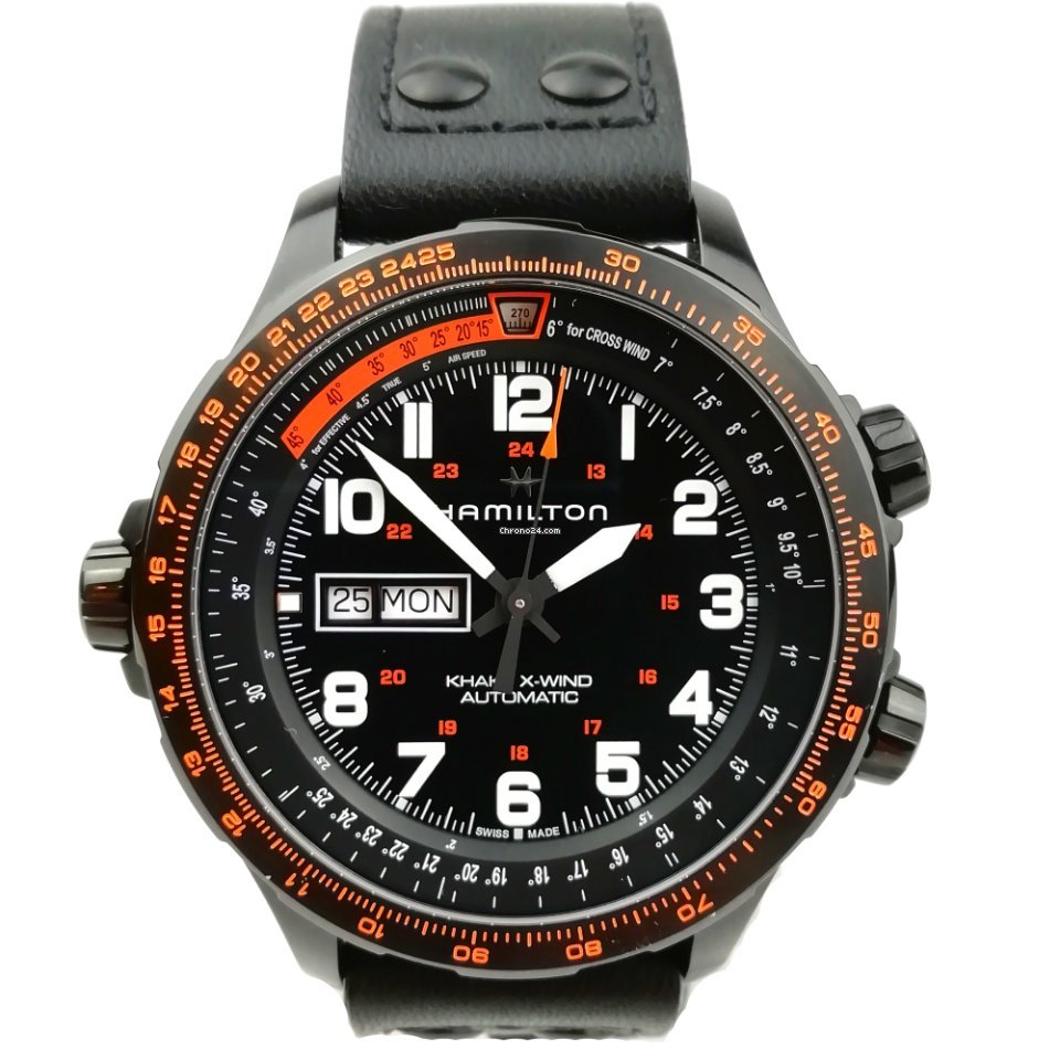 Hamilton Khaki X-Wind Mens watch Unisex Automatic Steel H77785733