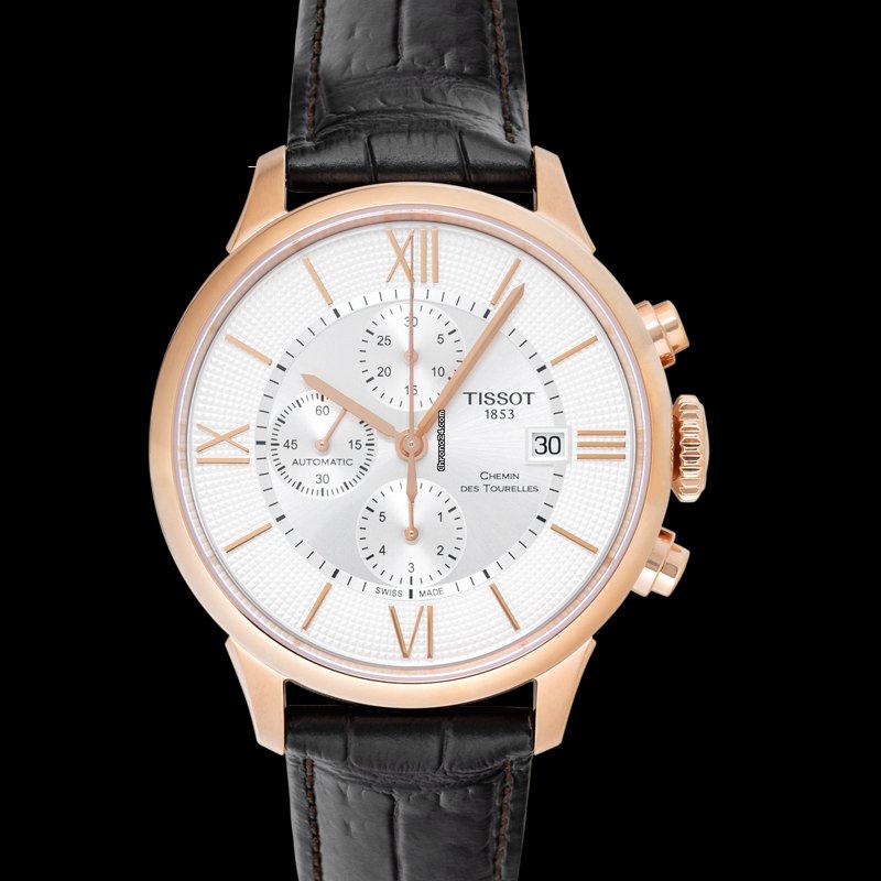 Tissot Chemin de Tourelles Mens watch Unisex Automatic Steel T099.427.36.038.00