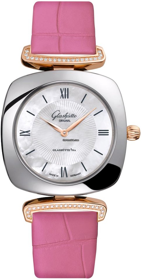 Glashtte Original Pavonina Womens watch Quartz Gold Steel 1-03-02-05-16-31
