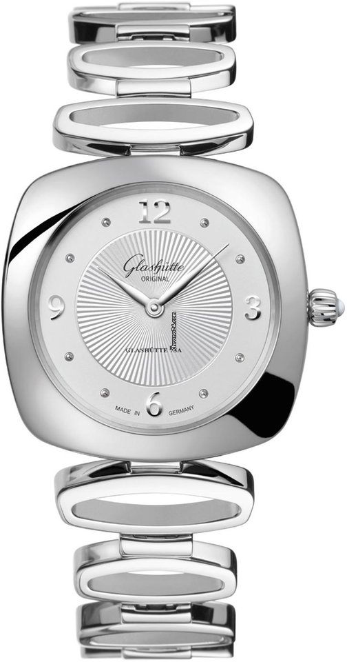 Glashtte Original Pavonina Womens watch Quartz Steel 1-03-02-10-02-14