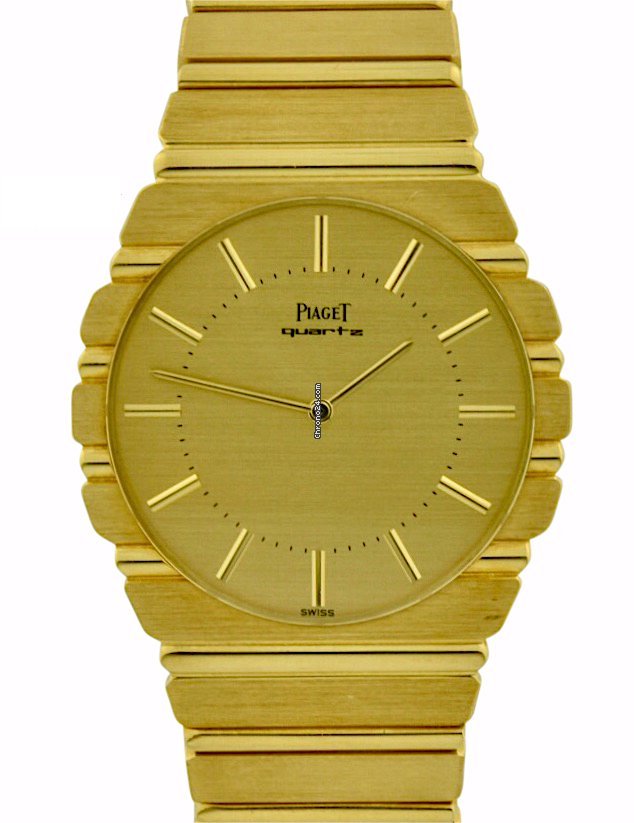 Piaget Polo Mens watch Unisex Quartz Yellow gold Piaget 7661 C 701