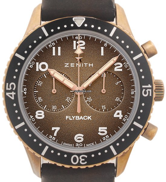 Zenith Pilot Mens watch Unisex Automatic Bronze 29.2240.405