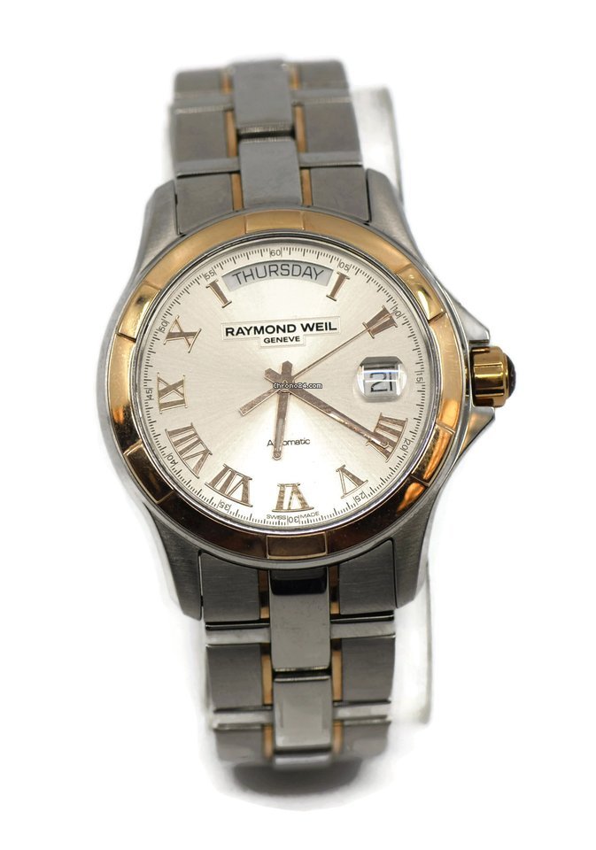 Raymond Weil Parsifal Mens watch Unisex Automatic Gold Steel 2965-sg5-00658