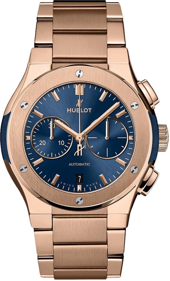 Hublot Classic Fusion Mens watch Unisex Automatic Rose gold 540.ox.7180.ox