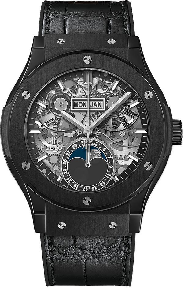Hublot Classic Fusion Aerofusion Mens watch Unisex Automatic Ceramic 547.cx.0170.lr Black Magic