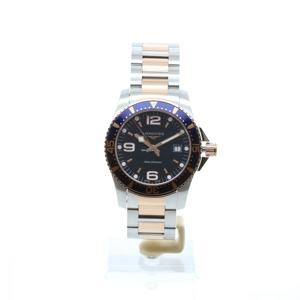 Longines HydroConquest Mens watch Unisex Quartz Steel L3.740.3.98.7