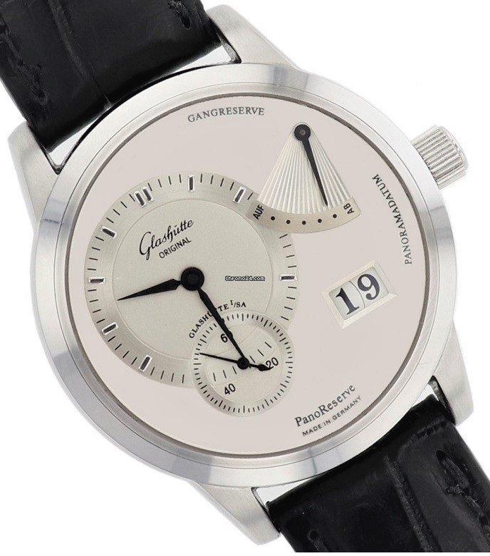 Glashtte Original PanoReserve Mens watch Unisex Manual winding Steel 65-01-02-02-04