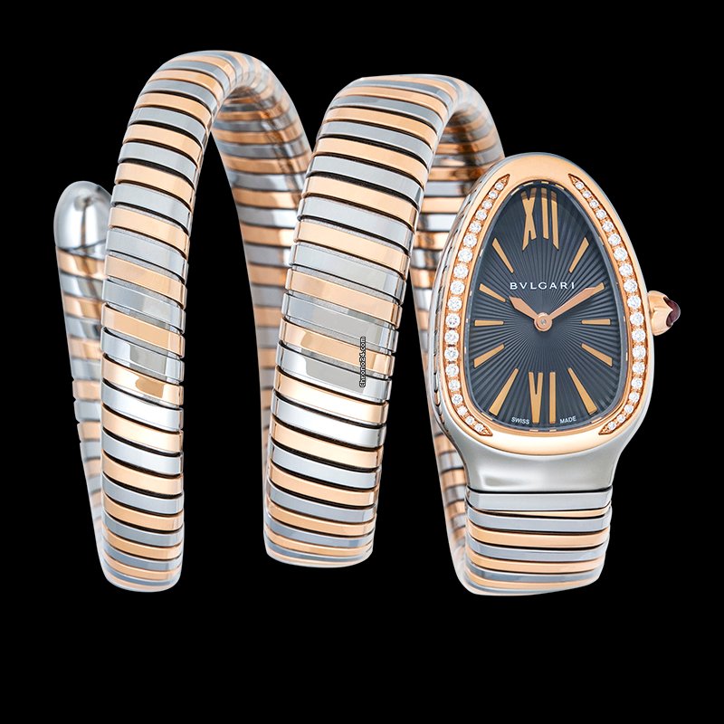 Bulgari Serpenti Womens watch Quartz Rose gold 102680