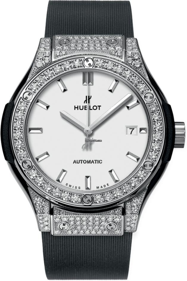 Hublot Classic Fusion 45, 42, 38, 33 mm Womens watch Automatic Titanium 582.nx.2610.rx.1704