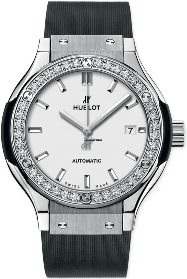 Hublot Classic Fusion 45, 42, 38, 33 mm Womens watch Automatic Titanium 582.nx.2610.rx.1204