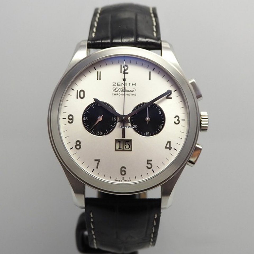 Zenith El Primero Chronograph Mens watch Unisex Automatic Steel 03 0520 4010