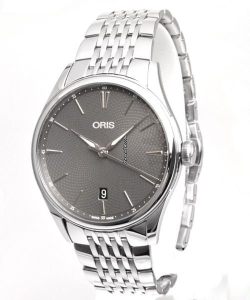 Oris Artelier Date Mens watch Unisex Automatic Steel 01 733 7721 4053-07 821 79
