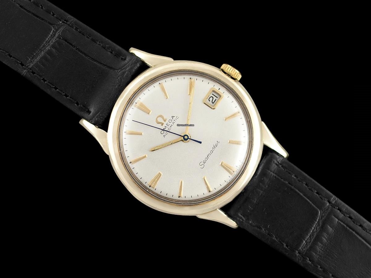 Omega Seamaster Mens watch Unisex Automatic Gold Steel 6848