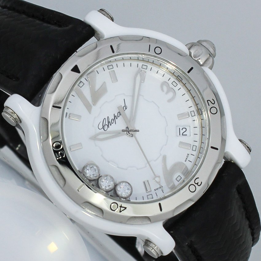 Chopard Happy Sport Womens watch Quartz Ceramic 288507