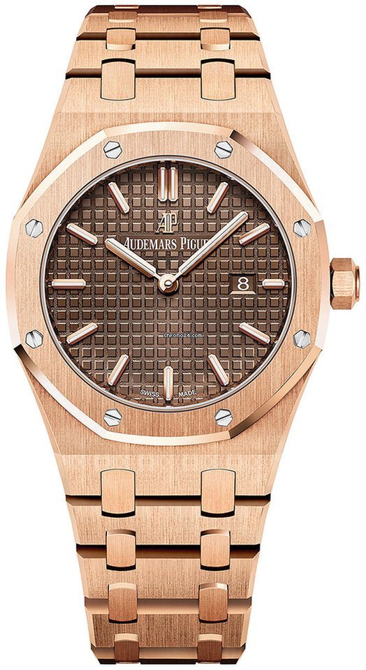 Audemars Piguet Royal Oak Lady Womens watch Quartz Rose gold 67650OR.OO.1261OR.01
