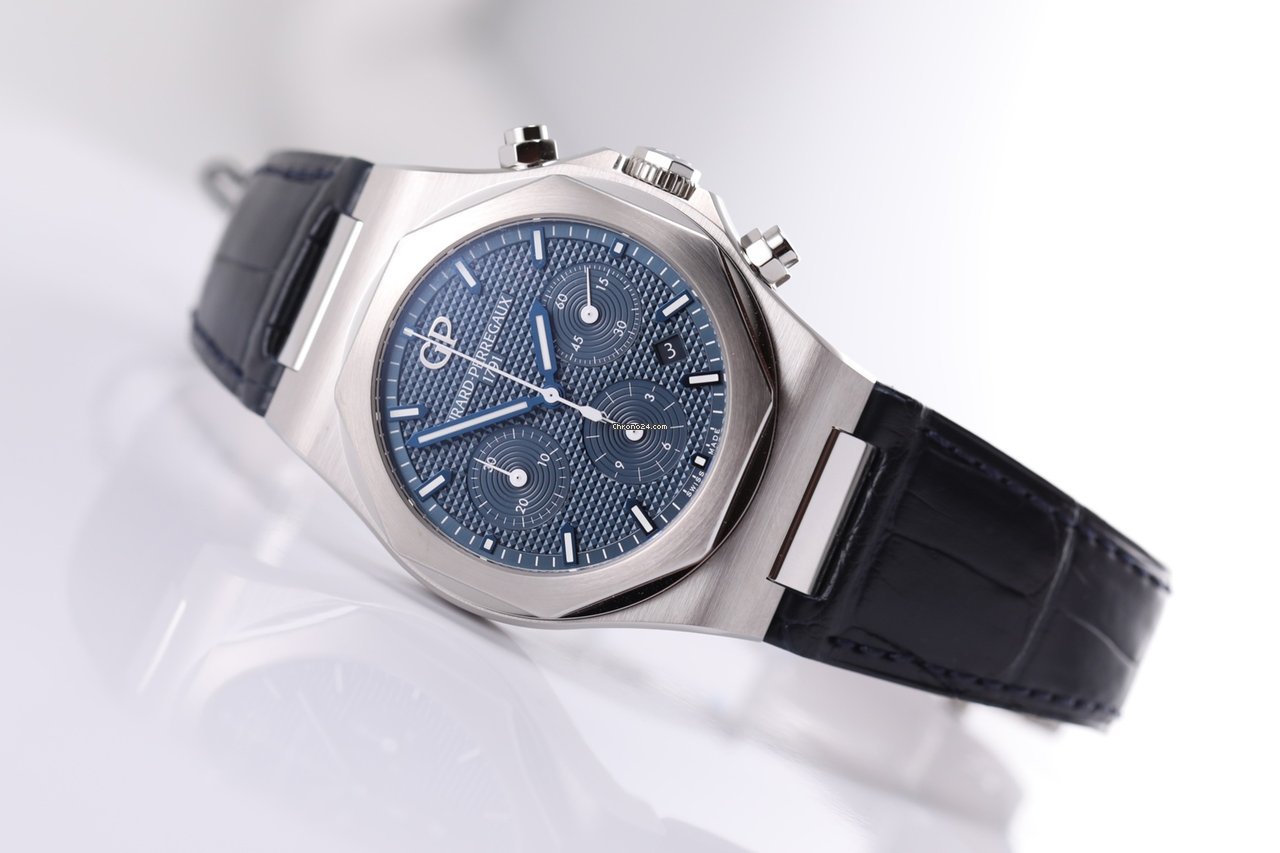 Girard Perregaux Laureato Mens watch Unisex Automatic Steel 81020-11-431-BB4A