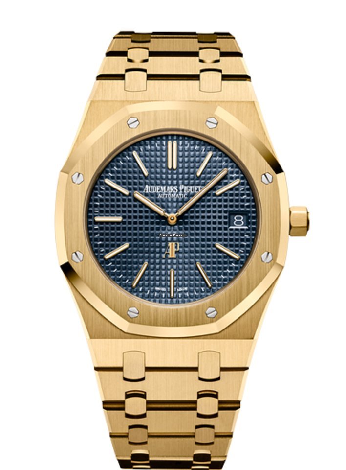 Audemars Piguet Royal Oak Jumbo Mens watch Unisex Automatic Yellow gold 15202BA.OO.1240BA.01