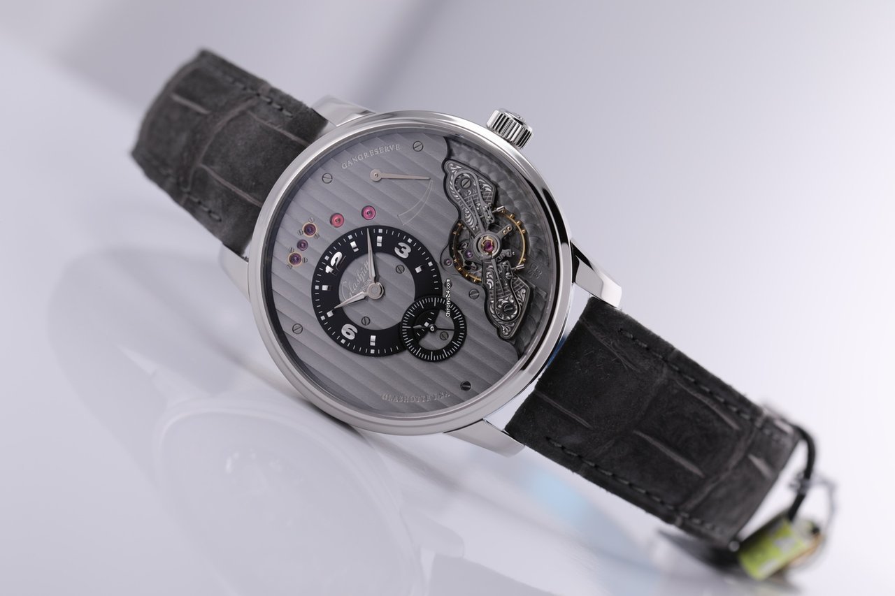 Glashtte Original PanoInverse Mens watch Unisex Manual winding Steel 1-66-06-04-22-05